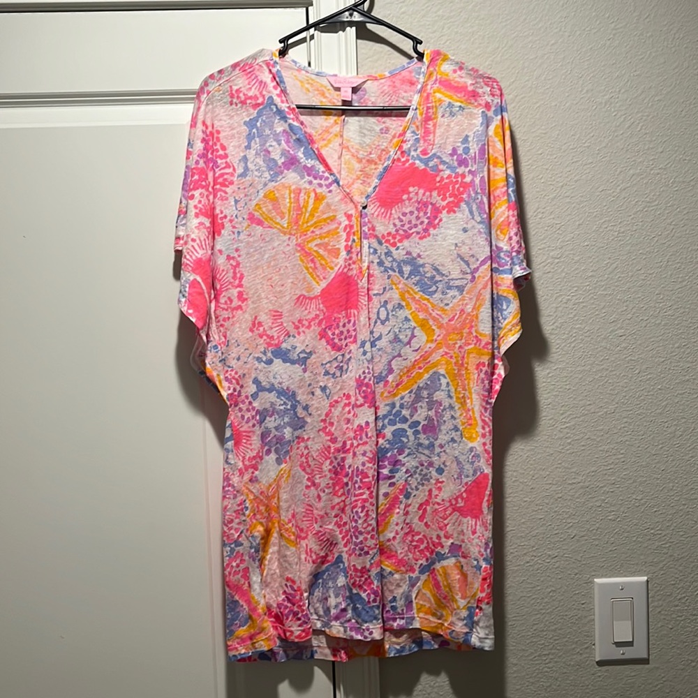 NWT Lilly Pulitzer Balleta Coverup Bohemian Beach